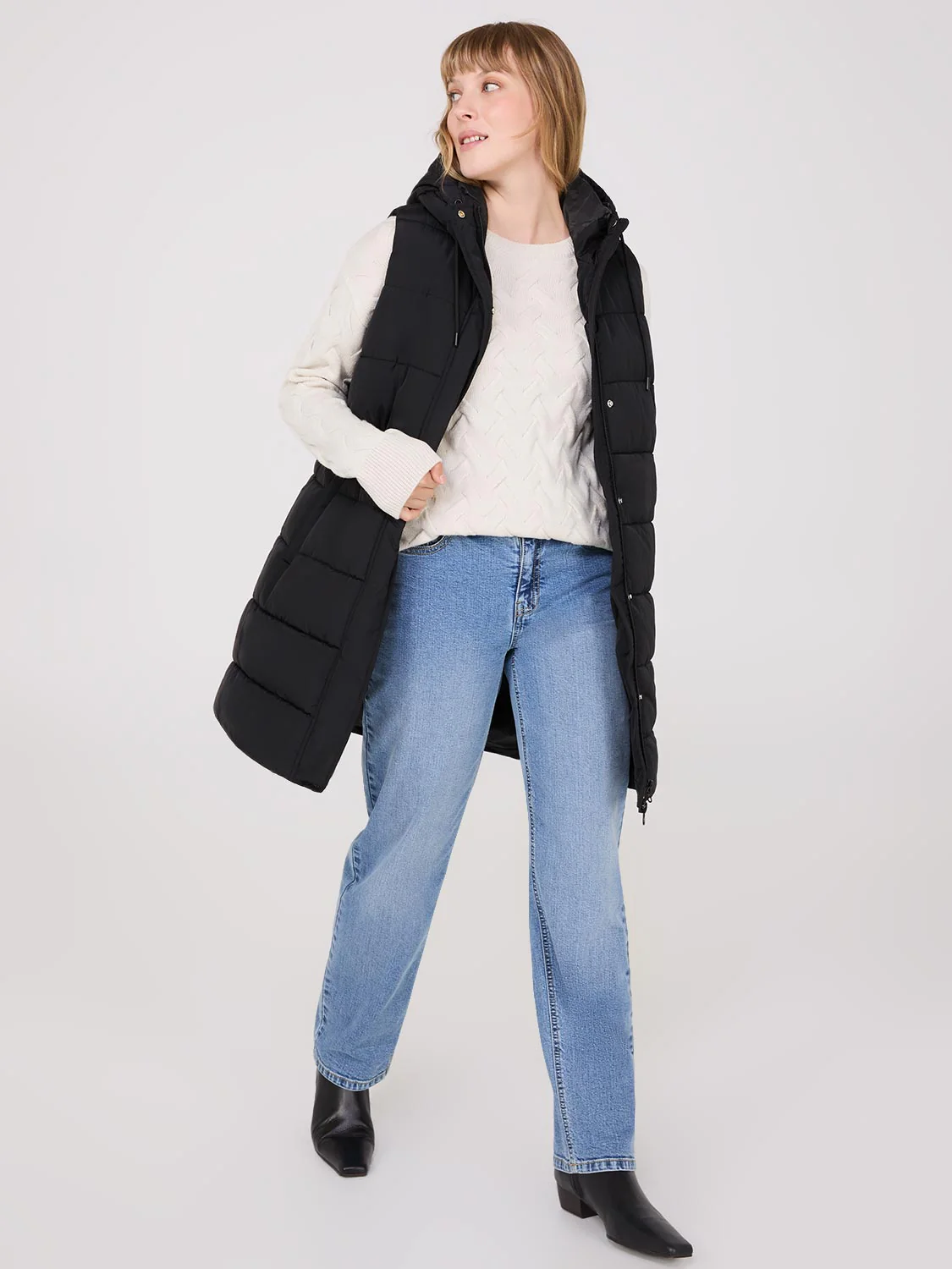 Basketweave Crew Neck Sweater - Image 10