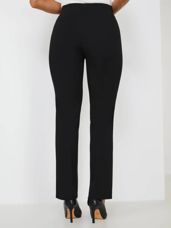 High Rise Crepe Pull-On Pants - Image 5