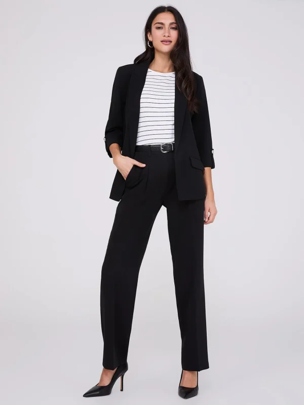 Pleated Wide-Leg Pants - Image 2