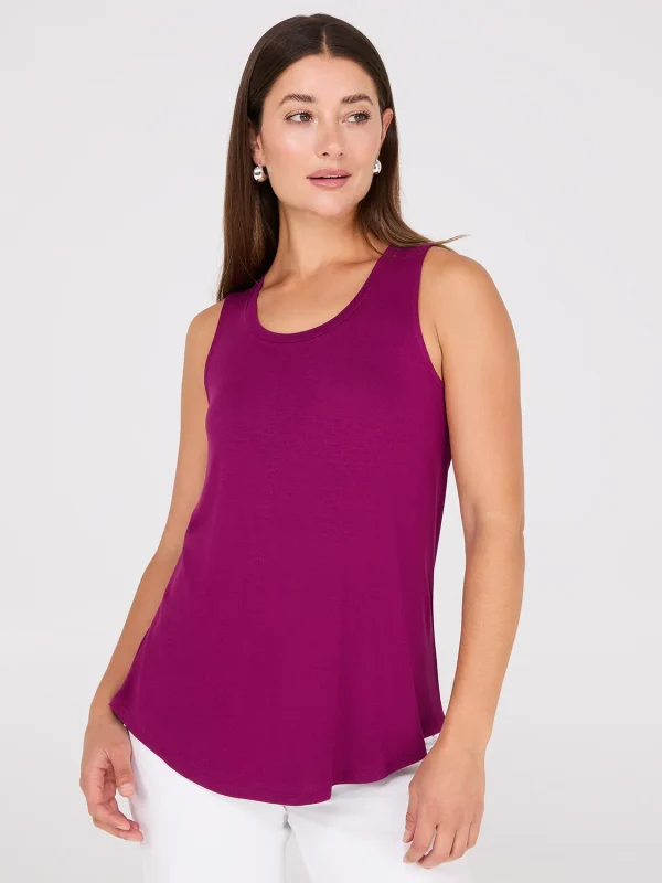 Scoop Neck Swing Tank Top - Image 5