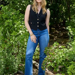 3-Button Notch Collar Vest