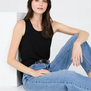Scoop Neck Swing Tank Top