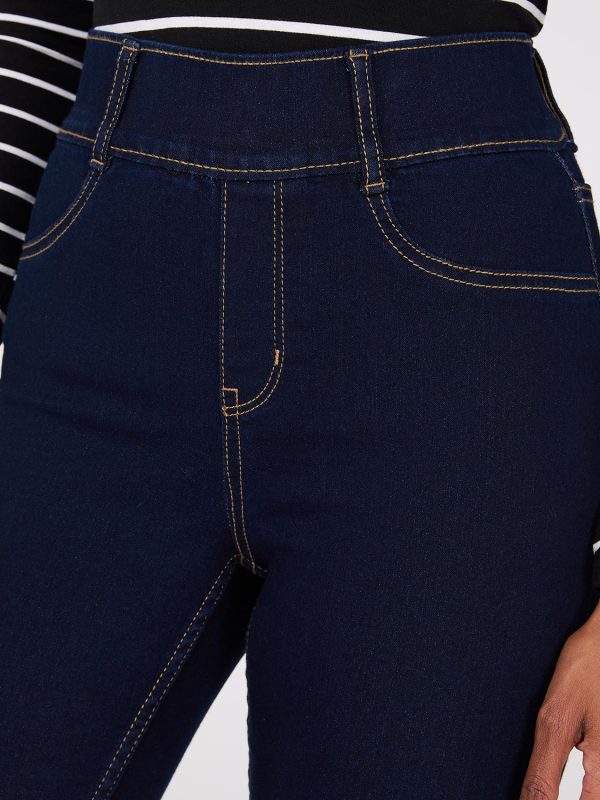 Skinny Leg Long Length Stretch Jeans - Image 5