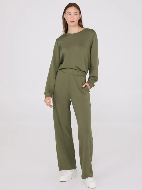 Cloud Fleece Wide-Leg Regular Length Sweatpants - Image 8