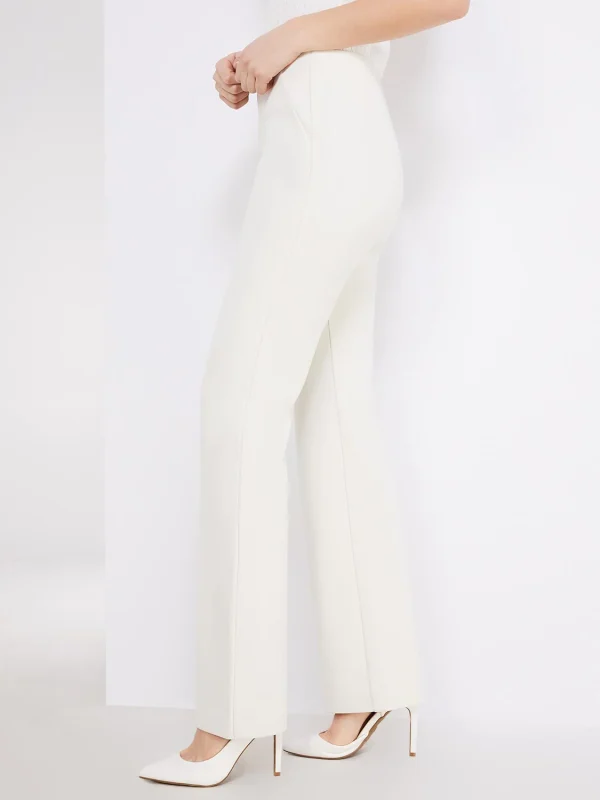 Textured Straight Leg Pull-On Pants - Image 10