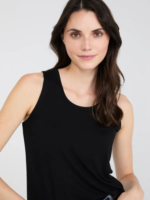 Scoop Neck Swing Tank Top - Image 2