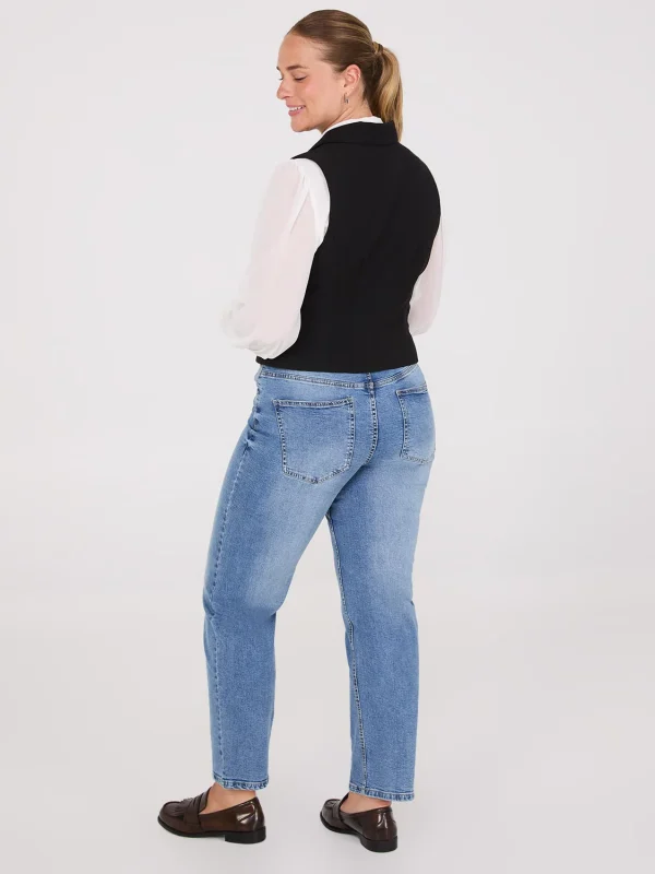 3-Button Notch Collar Vest - Image 5