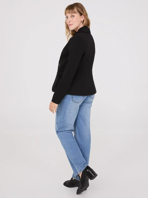 Short 1-Button Blazer - Image 4