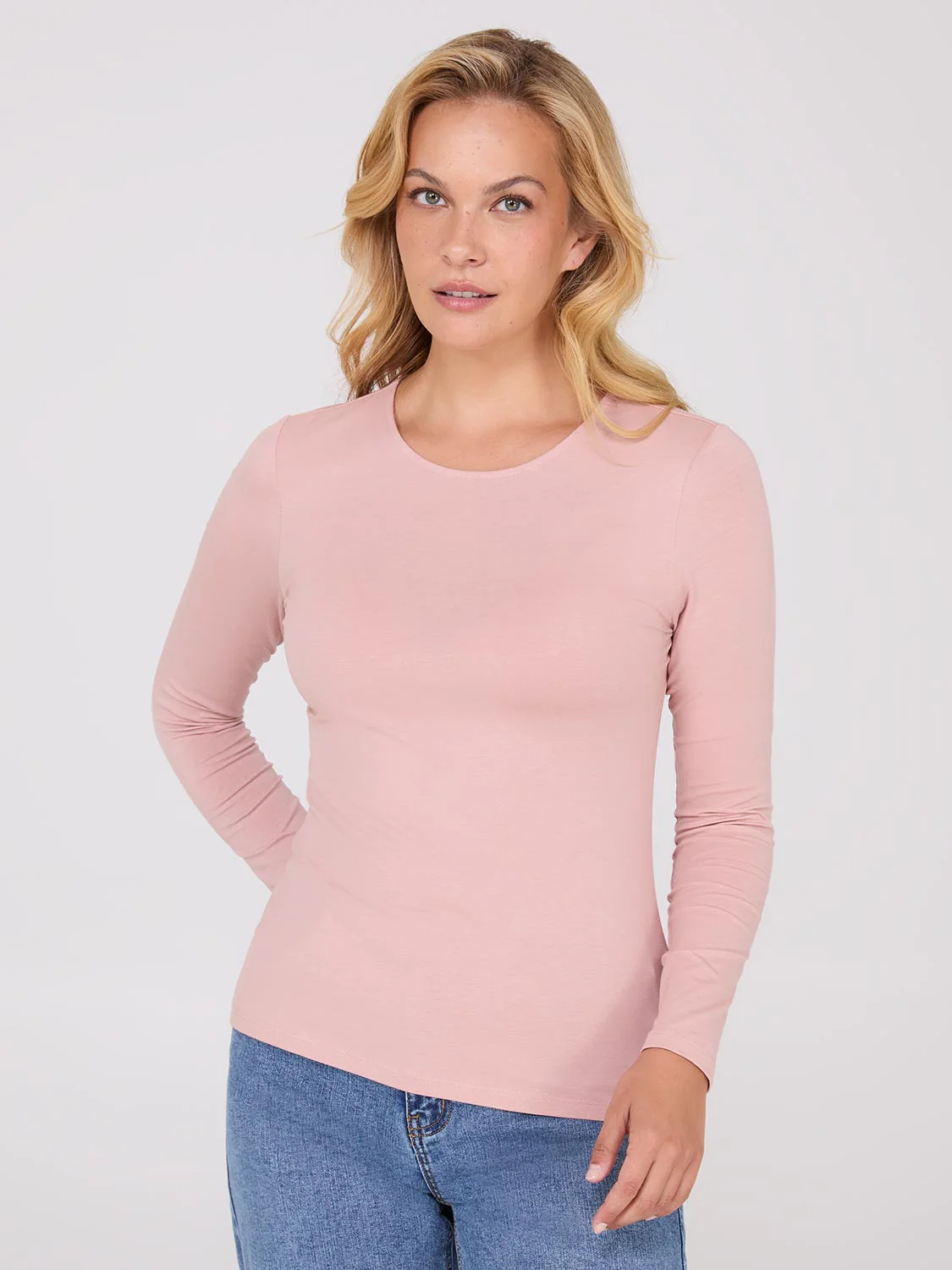 Long Sleeve Round Neck Top - Image 7