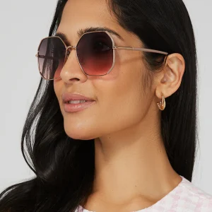 Geometrical Frame Sunglasses