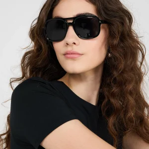 Rounded Aviator Sunglasses