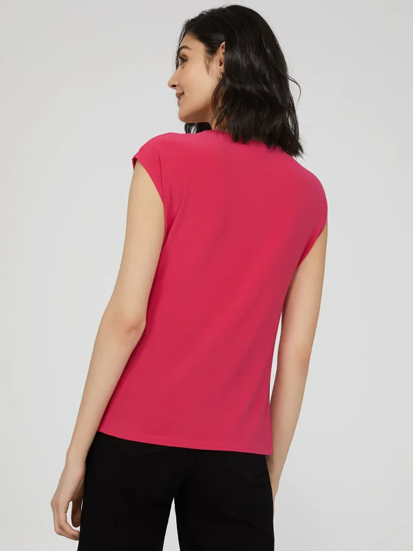 Pleated Top With Bar Detail - Image 5