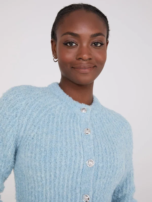 Wool Raglan Cardigan - Image 4