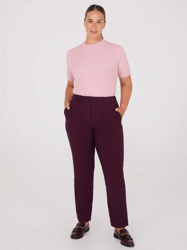 No Waistband Straight Leg Regular Length Pants