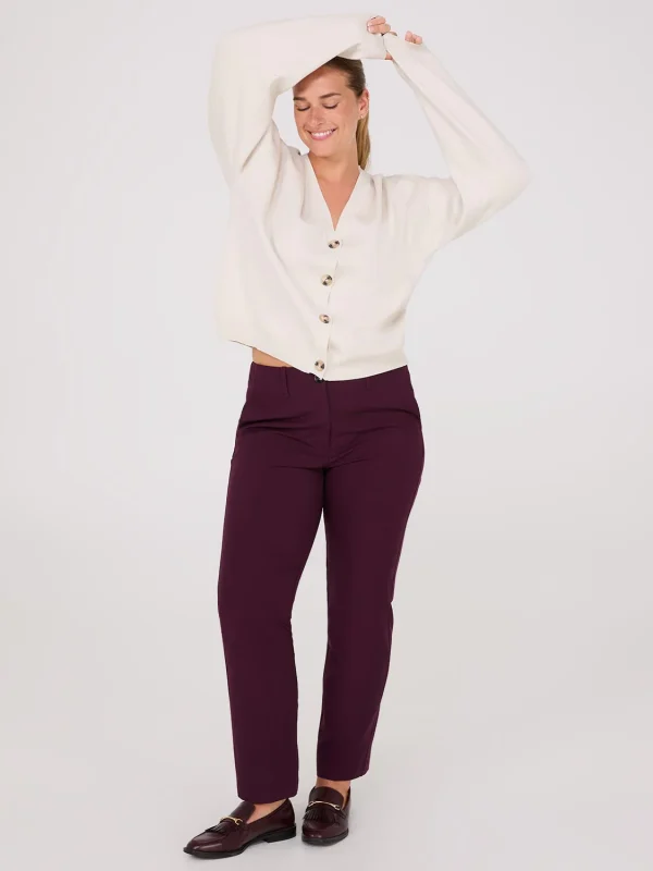 V-Neck Knit Cardigan - Image 3