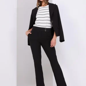 2-Button Ankle Pants