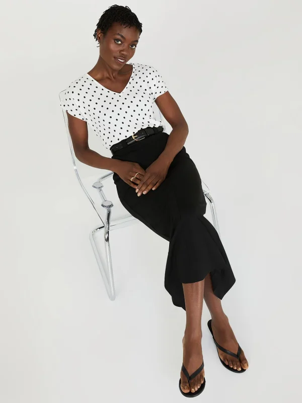 Porkchop Pocket Column Skirt - Image 3
