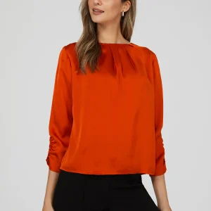 Box Pleat Blouse