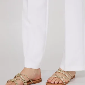 Metallic Strap Sandals