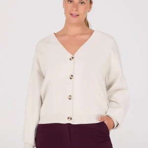 V-Neck Knit Cardigan
