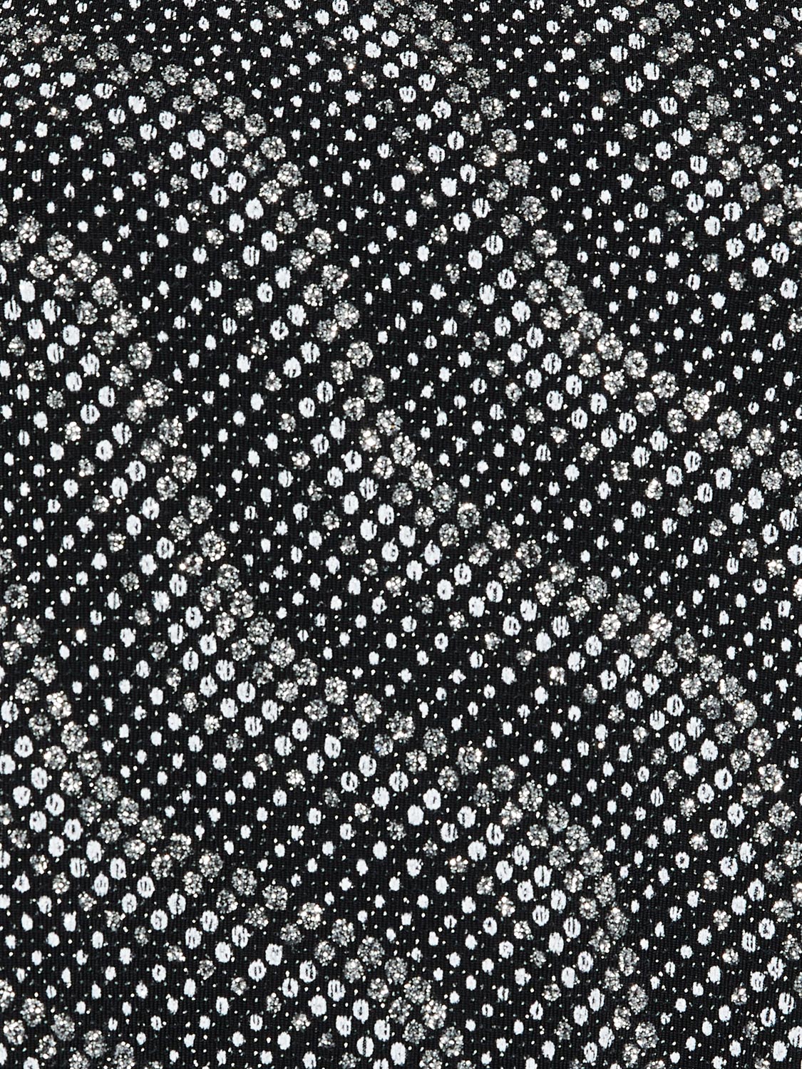 Abstract Glitter Sleeveless Open Back Top - Image 6