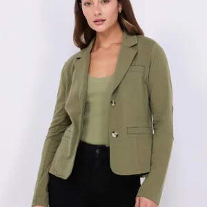 2-Button French Terry Blazer