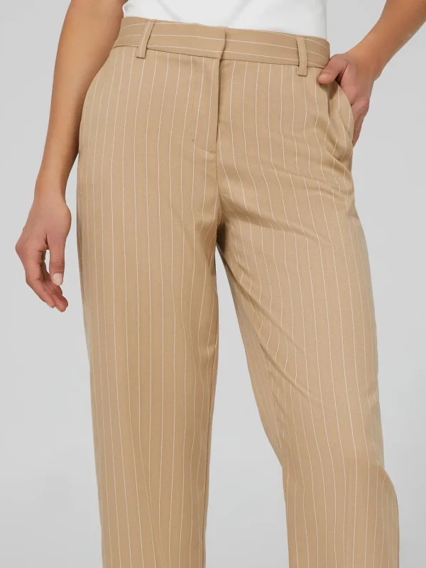 Pinstripe Classic Rise Trousers - Image 2