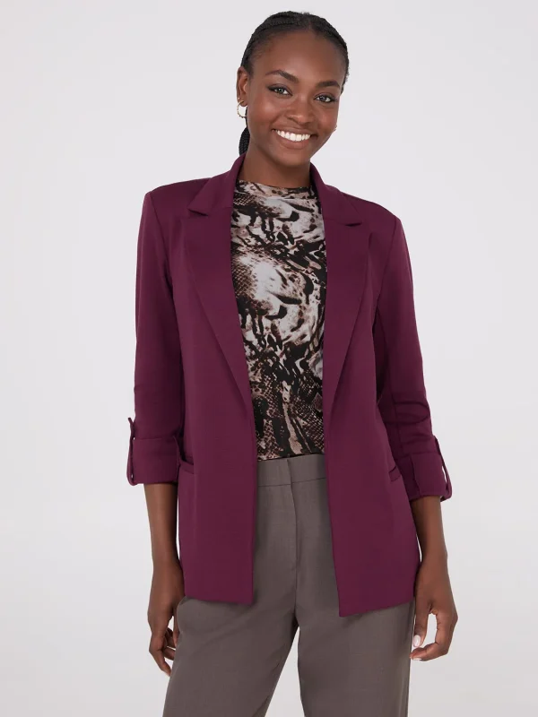 Open-Front Blazer - Image 2