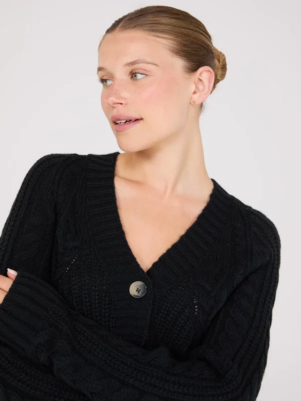 V-Neck Multi Cable Cardigan - Image 15