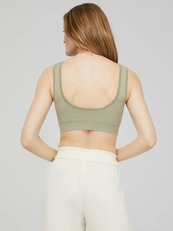 Textured Padded Bralette - Image 5
