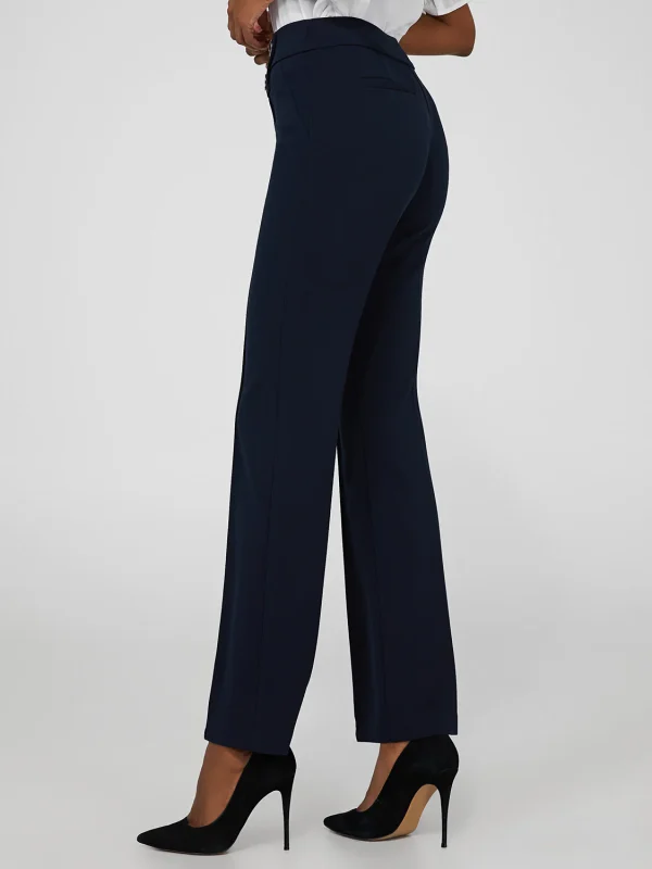 Pull-On Pant With Front Button Detail - Image 3