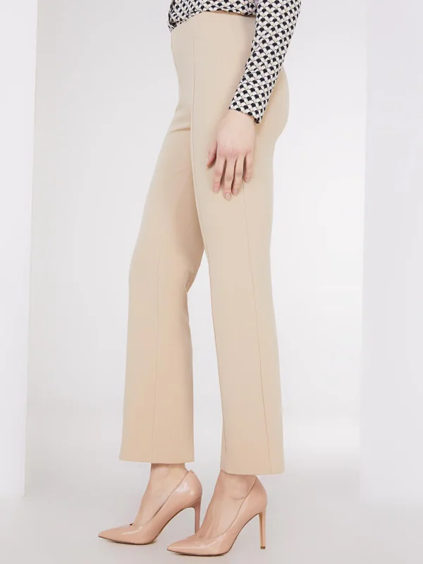 High Rise Crepe Pull-On Pants - Image 8