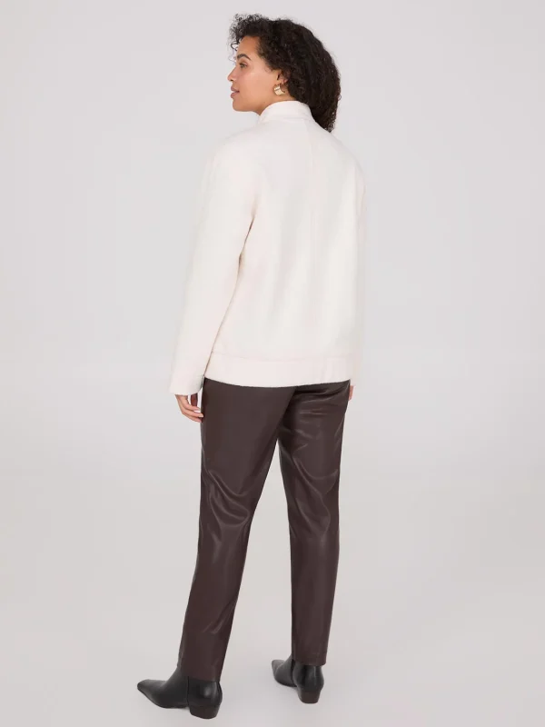 Snap Front Bomber Jacket - Image 9
