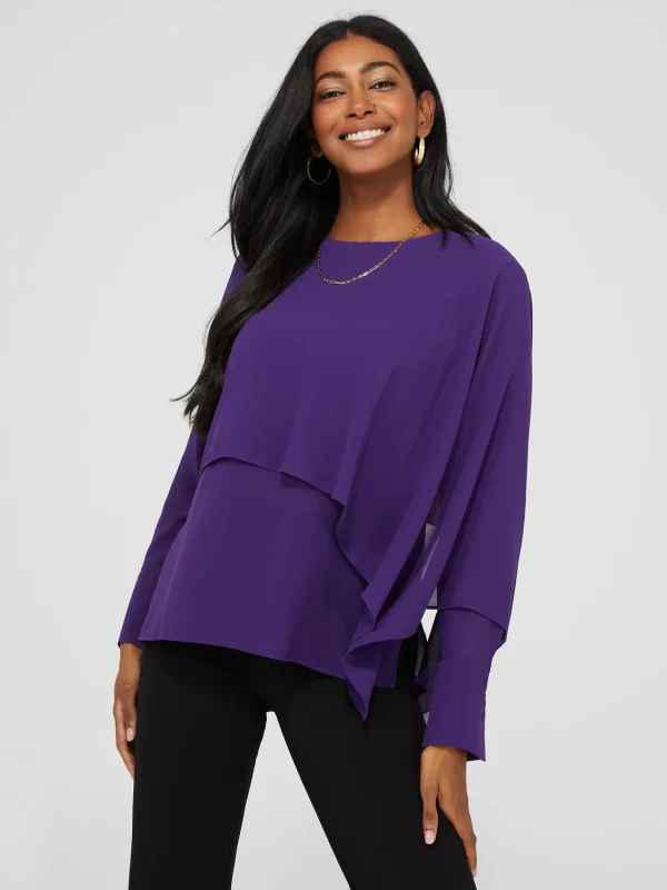 Chiffon Layered Blouse - Image 3