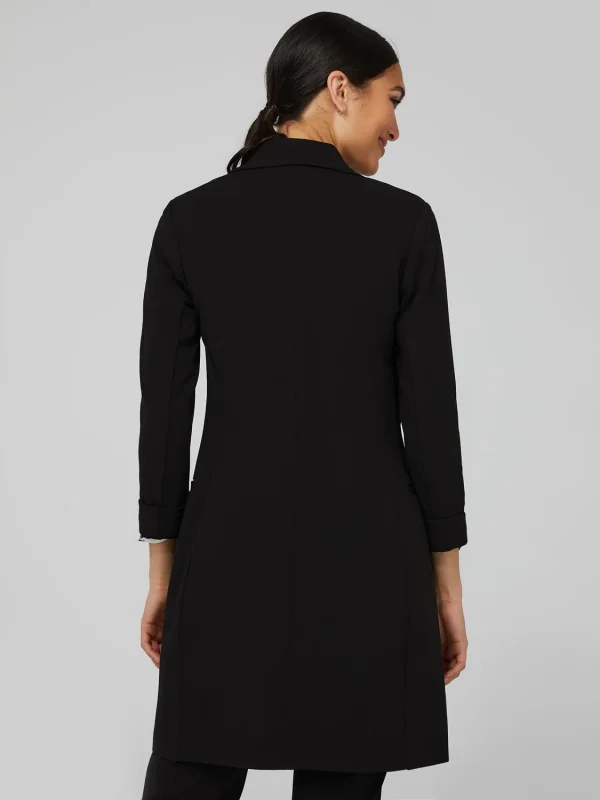Long Open Blazer With Front Pockets - Image 4