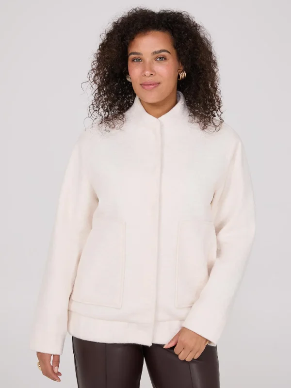 Snap Front Bomber Jacket - Image 5