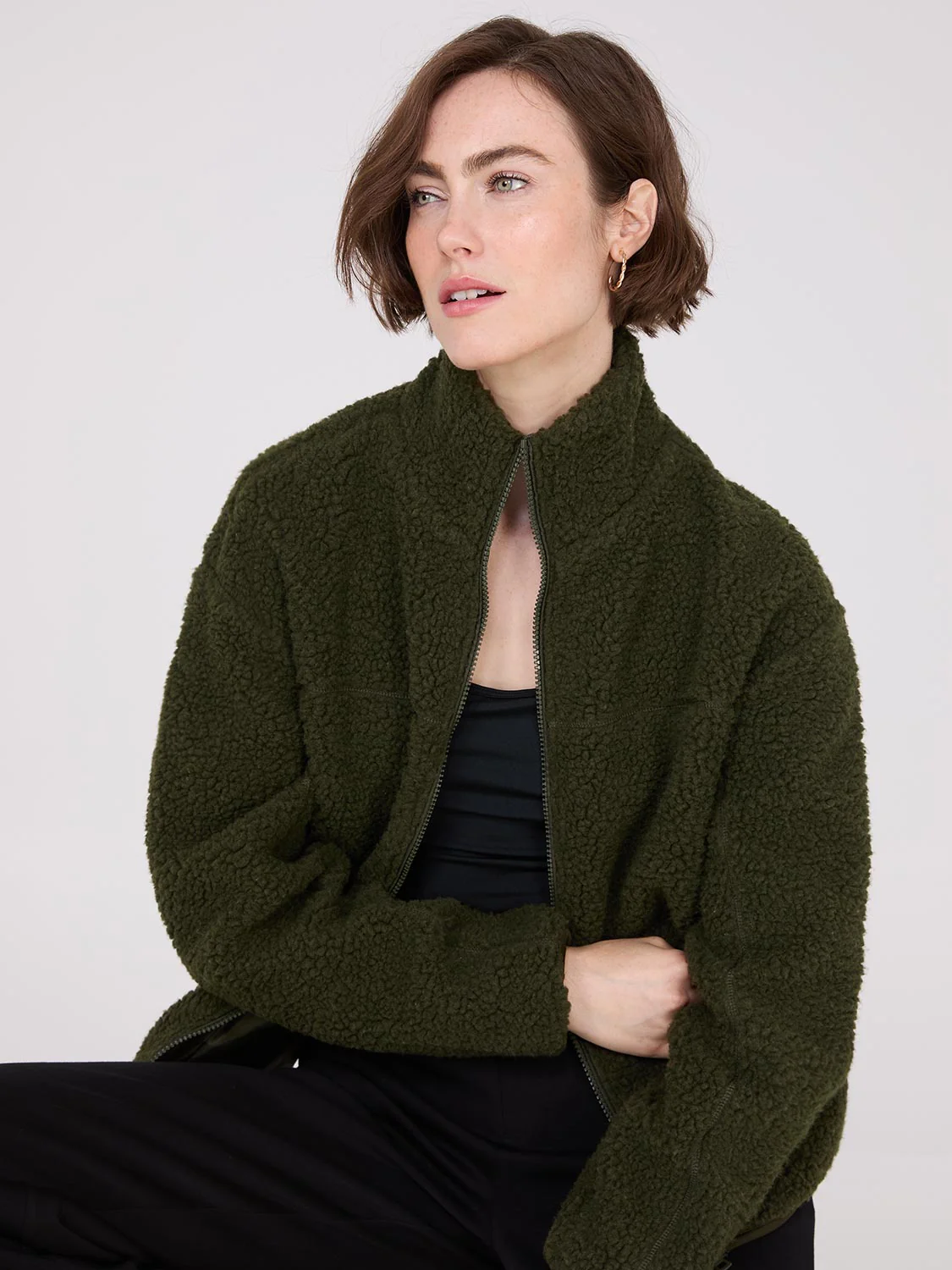 Sherpa Bomber Jacket - Image 9