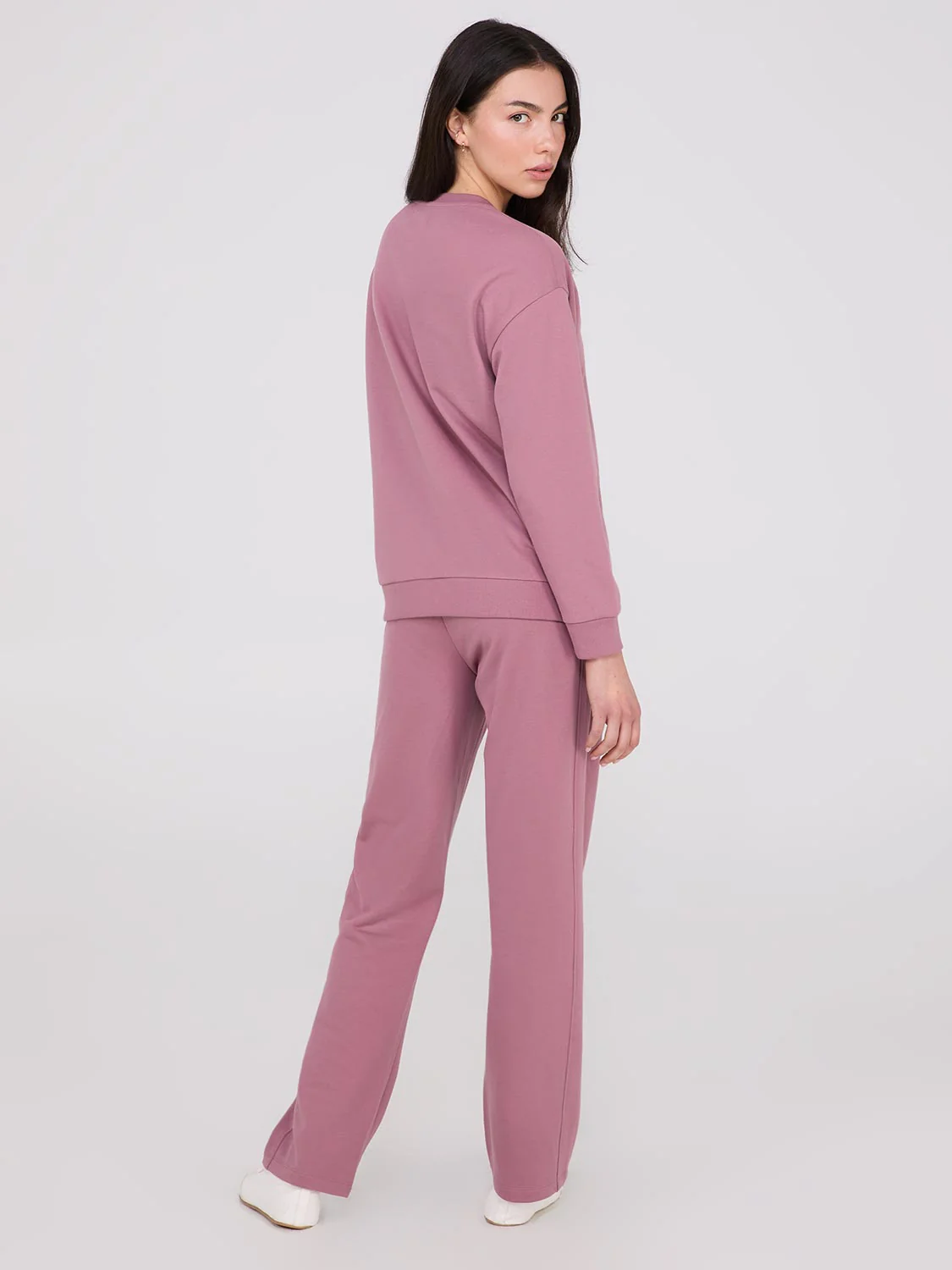 Loose Fit Fleece Sweatshirt - Image 9