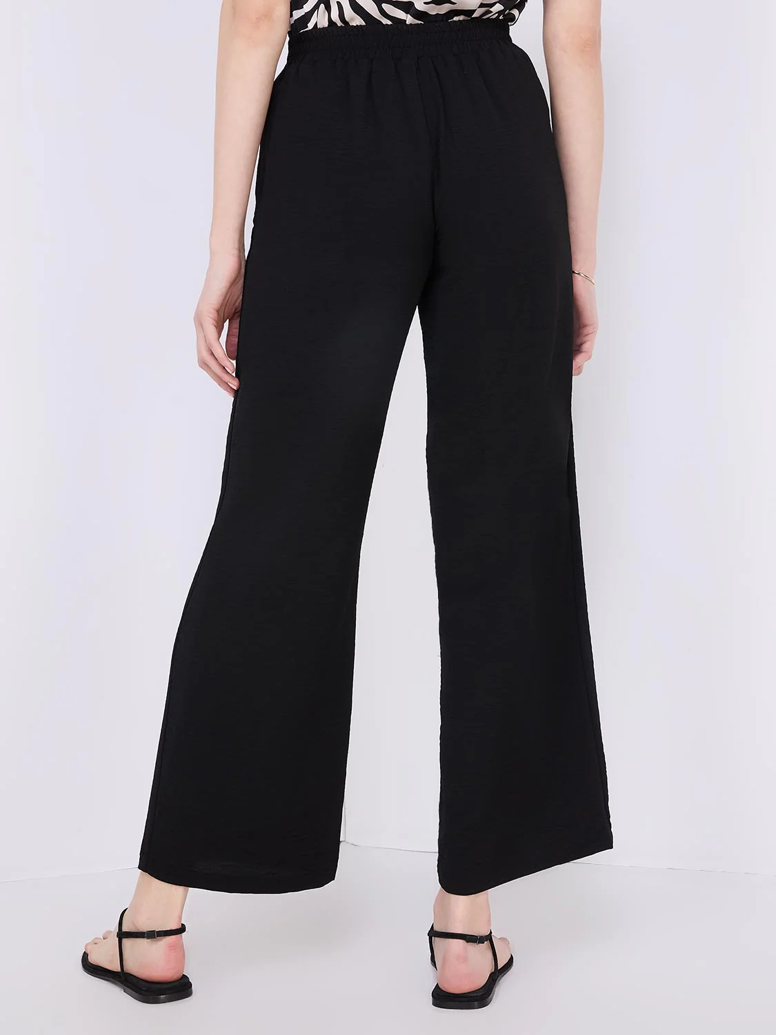Classic Rise Wide-Leg Pants - Image 6