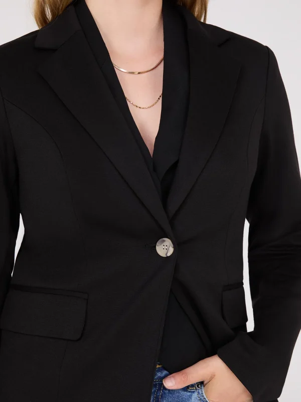 Short 1-Button Blazer - Image 2