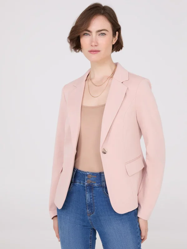Short 1-Button Blazer - Image 5
