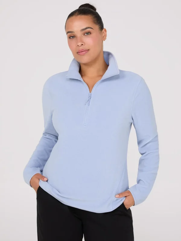 Half-Zip Polar Fleece Top - Image 7