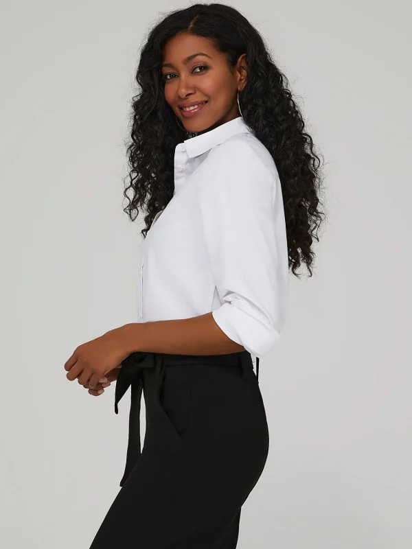 Classic Button-Down Blouse - Image 3