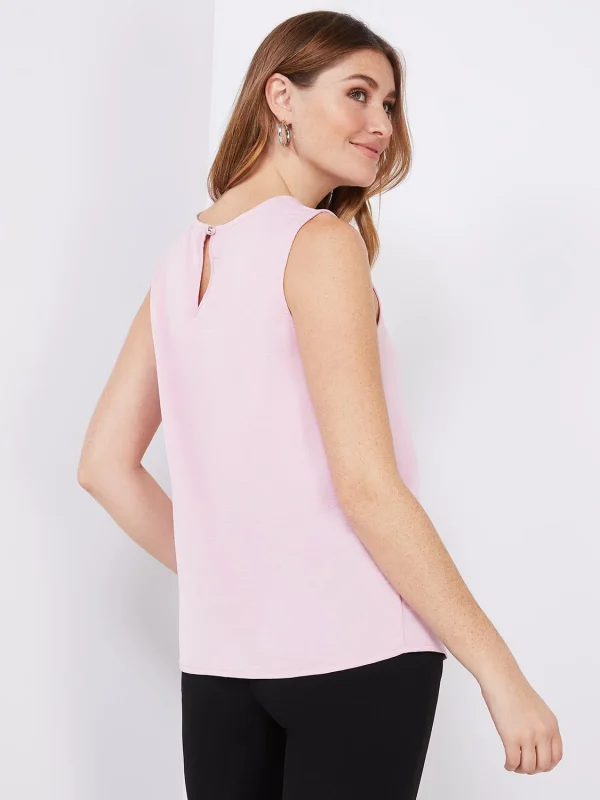 Sleeveless Textured Blouse - Image 4