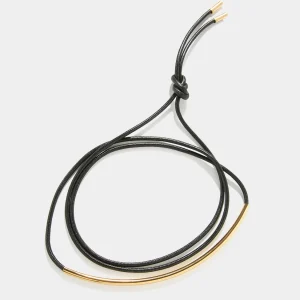 Gold Metal Detail Wrap Belt