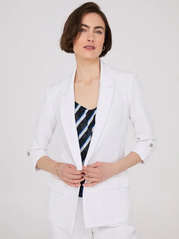 3/4 Sleeve Open Blazer - Image 2