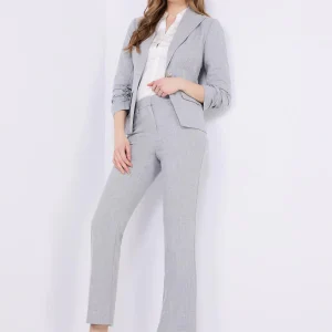Classic Rise Straight-Leg Trousers