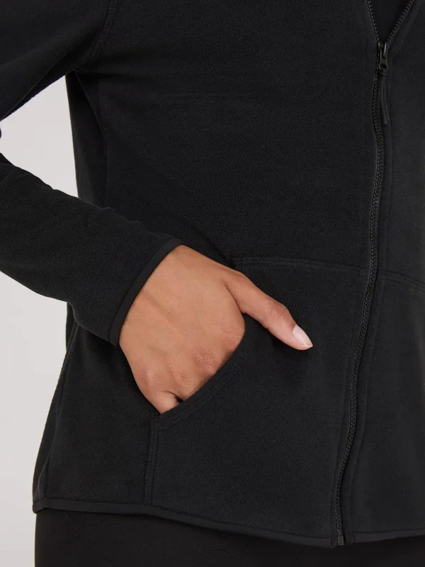 Full-Zip Polar Fleece Hoodie - Image 4