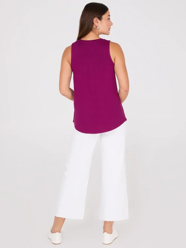 Scoop Neck Swing Tank Top - Image 9