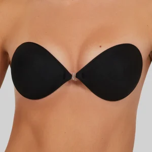 Adhesive Seamless Bra With Front Clasp